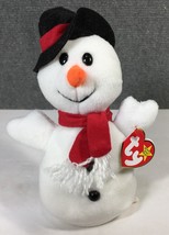Ty Beanie Babies Snowball the Snowman, 1996 PVC Pellets, New with Tags - £6.99 GBP