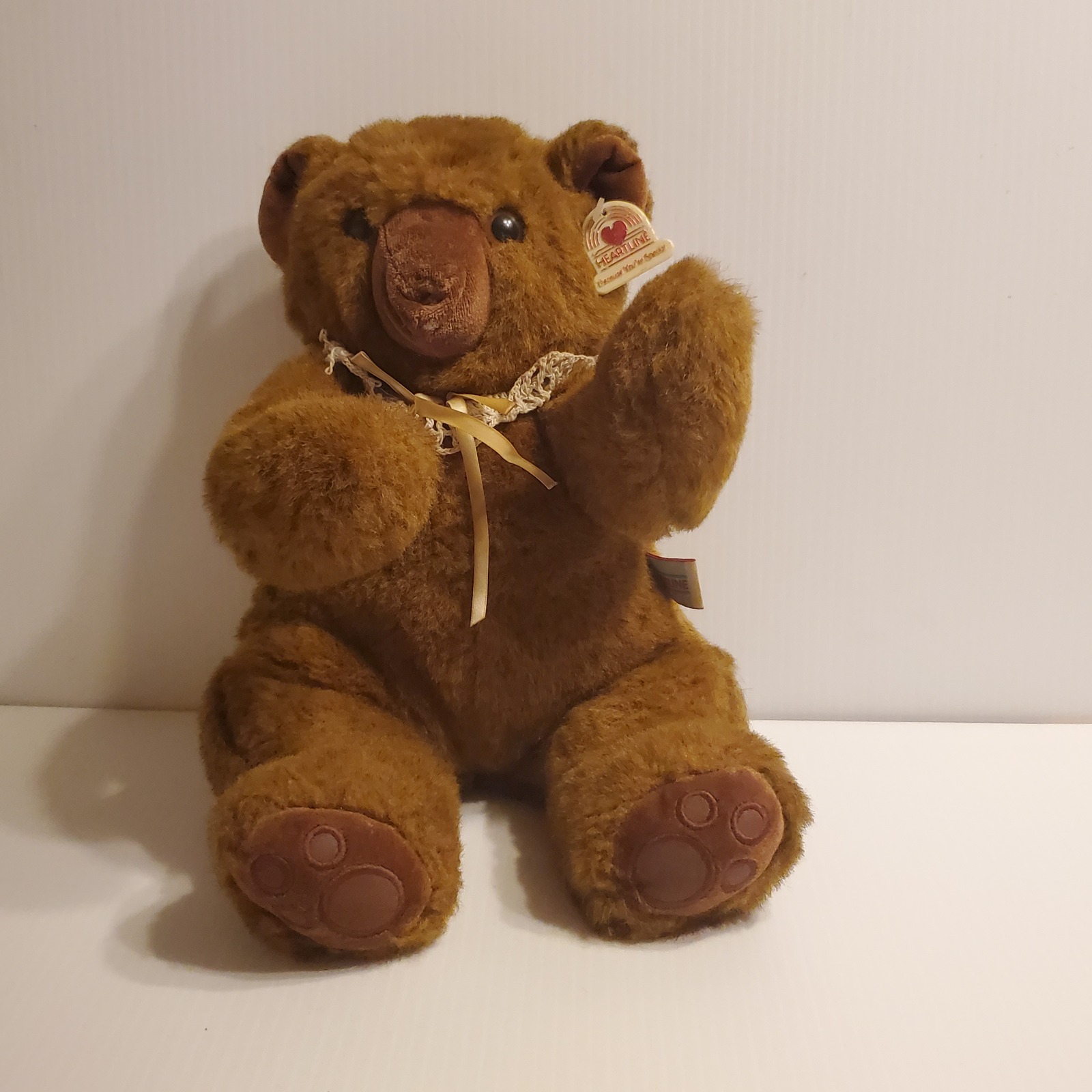 Heartline Because You Are Special Vintage Teddy Bear 1987.  - £12.02 GBP