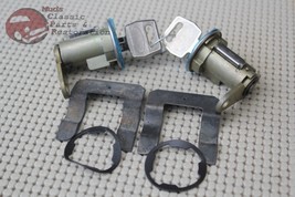 Door Lock Cylinder Set Mustang Ford Mercury Pickup Truck Large Head Keys... - $24.91