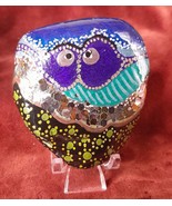 Just Call Me INCOGNITO Painted Mixed Media Rock Decor Gifts Baskets Humo... - $9.44 CAD