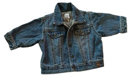 Baby Gap Infant Baby Size 3 6 months Long Sleeve Jean Jacket Coat Long S... - £7.20 GBP