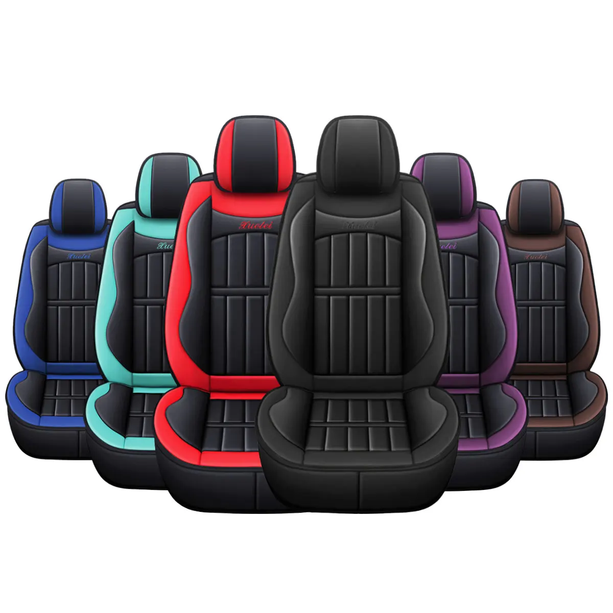 PU Leather Car Seat Cover Waterproof Universal Auto SUV Truck Seat Cushion Cover - £34.50 GBP+