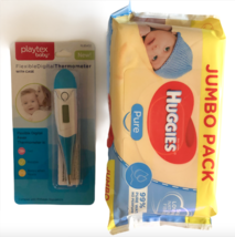 New Playtex Baby Flexible Digital Oral Rectal Underarm Thermometer W Cas... - $256.91 MXN