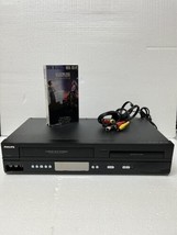 Vcr Dvd Combo Player 4 Head Hi-Fi Vhs Recorder Philips Works Great No Remote - £75.50 GBP