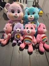 Vintage 2003-2022 Care Bears Plush Lot Of 6 Mixed - $36.85