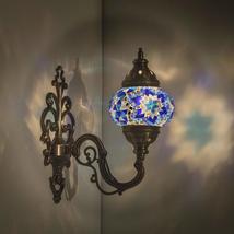 (31 Models) Handmade Wall Lamp Mosaic Shade, 2019 Stunning 16.5&quot; Height - 4.5&quot; G - £31.80 GBP