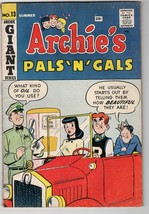 Archie Pals N Gals #13 VINTAGE 1960 Archie Comics GGA Veronica Headlights - £46.70 GBP