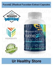FucoidZ ZRadical Fucoidan Extract 60 Capsules Youngevity **LOYALTY REWAR... - $48.95