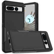Absolute Thick Tough Hybrid Case Cover Black For Google Pixel 7 Pro - £6.77 GBP