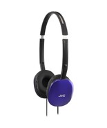 JVC Blue Flat and Foldable Colorful Flats On Ear Headphone with 3.94 foo... - £19.69 GBP