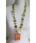 Vtg 19&quot; BUD BOWL &#39;04 Red Ticket w/Gold Football/Helmet Beads Mardi Gras ... - $7.92