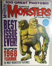 Famous Monsters Of Filmland 1968 Yearbook Warren Magazine Very Fine - £27.17 GBP