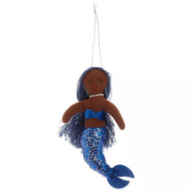 Blue Mermaid Ornament - $12.86