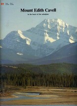 Mount Edith Cavell in the Heart of the Subalpine Jasper National Park 1982 - £17.17 GBP