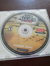 Atari Axis &amp; Allies Pc Computer Game Install Disk Only 2004 - $93.93