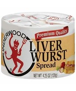 Underwood Premium Quality Liver Wurst Spread 4.25 oz ( Pack of 24 )~ Fresh - $2,257.44 MXN