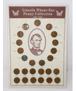 Lincoln Wheat-Ear Penny Collection 1934 - 1958 - $37.89 CAD