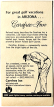 1970 Carefree Inn Hotel Advertisement Arizona Vintage Western Internatio... - $19.99