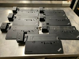 Set of 7 Lenovo Laptop Computer ThinkPad Pro Docks - No Power Cords - $61.75