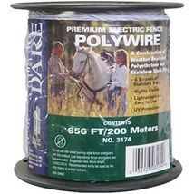DARE PRODUCTS 3174 200mmx656&#39;WHT Poly Wire - $59.05 CAD