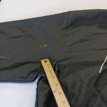 Vintage Hi-Style Athletic Wear FINCH'S BUILDER Men's XL Black Nylon Jacket Coat image 7