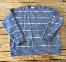 Lush Women’s Stripe Sweater size M Blue T9 - £10.98 GBP