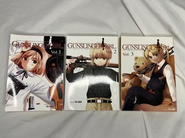 Gunslinger Girl Books Volumes 1 2 3 Yu Aida - $9.60