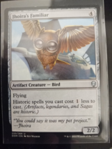 Jhoira's Familiar Magic The Gathering Dominaria Artifact 220 MTG 2018 Bird - $3.56