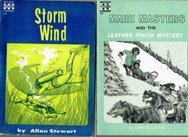 Mark Masters and the Leather Pouch Mystery + Storm WInd, 2 Books - £6.17 GBP