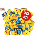 10 Pcs Marabou Chocolate Mini Bars, Swedish Chocolate, Milk Chocolate Sw... - $9.90