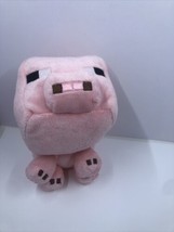 Minecraft Mojang 6”  Pink Pig Plush Stuffed Animal - £5.41 GBP