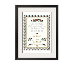 All Stitches   Vintage Style Cross Stitch Pattern .Pdf  604 - £2.15 GBP