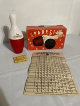 SpareTime Parlor Bowling Game. Original Box. Rules Score Sheets. 1940 MC... - £20.44 GBP