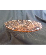 Antique Anchor Hocking Queen Mary Pink Depression Glass Salad Plate 8 3/... - £18.75 GBP
