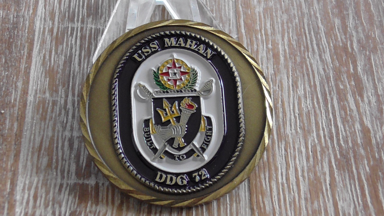USN USS Mahan DDG 72 CPO Ask The Chief Challenge Coin #D460 - $24.74