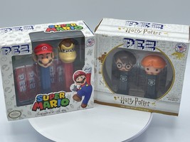 Pez Super Mario, Donkey Kong, Harry Potter, Ron Weasley Gift Set 4 Dispe... - £9.08 GBP