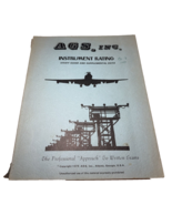 Vintage 1976 AGS Pilot&#39;s Instrument Rating Course Manual Book Study Guide - $34.61 CAD