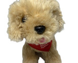 Bob Evans Bisuit Plush Dog Mini Plush Beige with Bandana 6 Inch Stuffed ... - £9.80 GBP