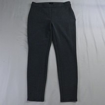 WHBM 12 The Skinny Gray Woven Side Zip Stretch Womens Dress Pants - £13.53 GBP