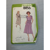 ©1978 Simplicity Sewing Pattern 8856 - Misses Pullover One or Two Piece ... - $7.99