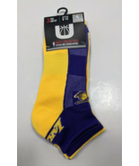 NBA Socks Size 6-12 Los Angeles Lakers Men&#39;s Low Cut Socks 3 Pair New Ba... - £9.10 GBP