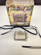 Longaberger Collector Club Cottage Gate Tie On New In Box #73326 - $10.45