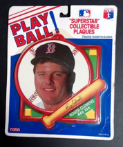 Superstar Collectible Plaques Tara Play Ball MLB Baseball Roger Clemens 1989 - £4.69 GBP