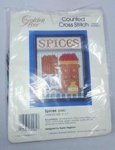 Golden Bee Stitchery &quot;Spices&quot; Counted Cross Stitch Kit New In Package 1991 - £5.28 GBP