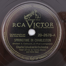 Charlie Spivak - Springtime In Charleston / One Raindrop - 78rpm Record 20-2678 - £14.23 GBP