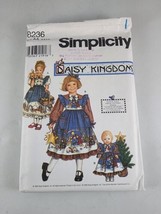 Simplicity 8236 Daisy Kingdom Sewing Pattern Girl Doll Dress Sz AA 3 4 5... - $6.92