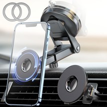 Retractable Magnetic Car Mount For Iphone 15/14/13 Pro Max And Magsafe Case, Bla - £35.25 GBP