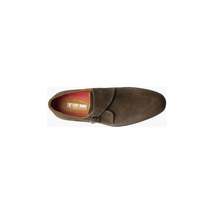 Men's Stacy Adams Taylen Plain Toe Monk Strap Casual Shoes Brown Suede 25589-245 image 5