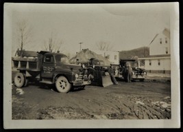 1950&#39;S Photograph - Truck Digger Construction New York Ny Van Etten? Americana - £4.66 GBP