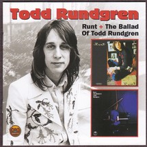 Todd Rundgren 2 CD Set - Runt / Alternate Runt / Ballad of / Bonus Tracks - £38.53 GBP